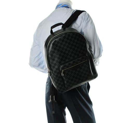 louis vuitton graphite backpack.